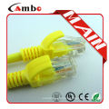 UTP RJ45 patch cord 24AWG ethernet cable flat color